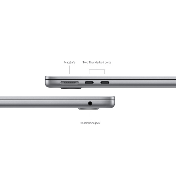 Ноутбук Apple MacBook Air 2024 M3 / 13,6″ / 16GB / SSD 256GB / MacOS / Space Grey / MC8G4RU/A - фото 5