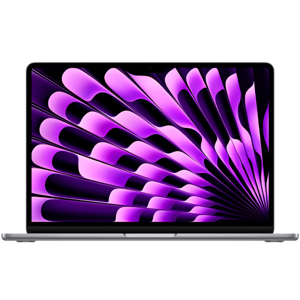 Ноутбук Apple MacBook Air 2024 M3 / 13,6″ / 16GB / SSD 256GB / MacOS / Space Grey / MC8G4RU/A - фото 2