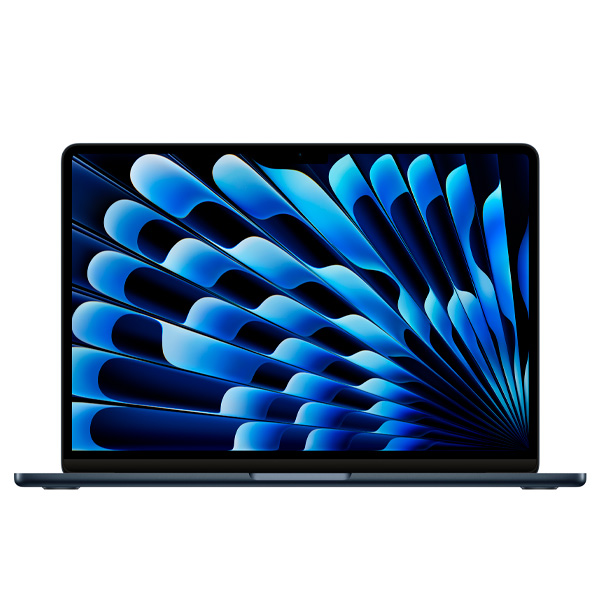 Ноутбук Apple MacBook Air 2024 M3 / 13,6″ / 16GB / SSD 256GB / MacOS / Midnight / MC8K4RU/A - фото 2