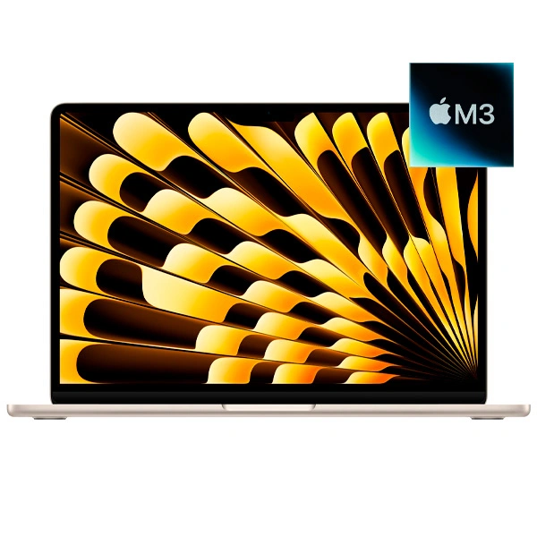 Apple ноутбугы MacBook Air 2024 M3 / 13,6″ / 24GB / SSD 512GB / MacOS / Starlight / MC8P4RU/A