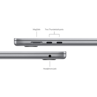 Ноутбук Apple MacBook Air 2024 M3 / 15″ / 24GB / SSD 512GB / MacOS / Space Grey / MC9H4RU/A