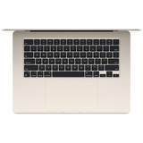 Ноутбук Apple MacBook Air 2024 M3 / 15″ / 24GB / SSD 512GB / MacOS / Starlight / MC9K4RU/A - фото 3