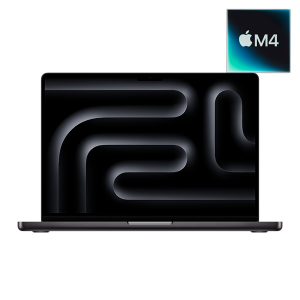 Ноутбук Apple 14-inch MacBook Pro: Apple M4 10‑core CPU and 10‑core GPU, 16GB, 512GB SSD - Space Black / MW2U3RU/A