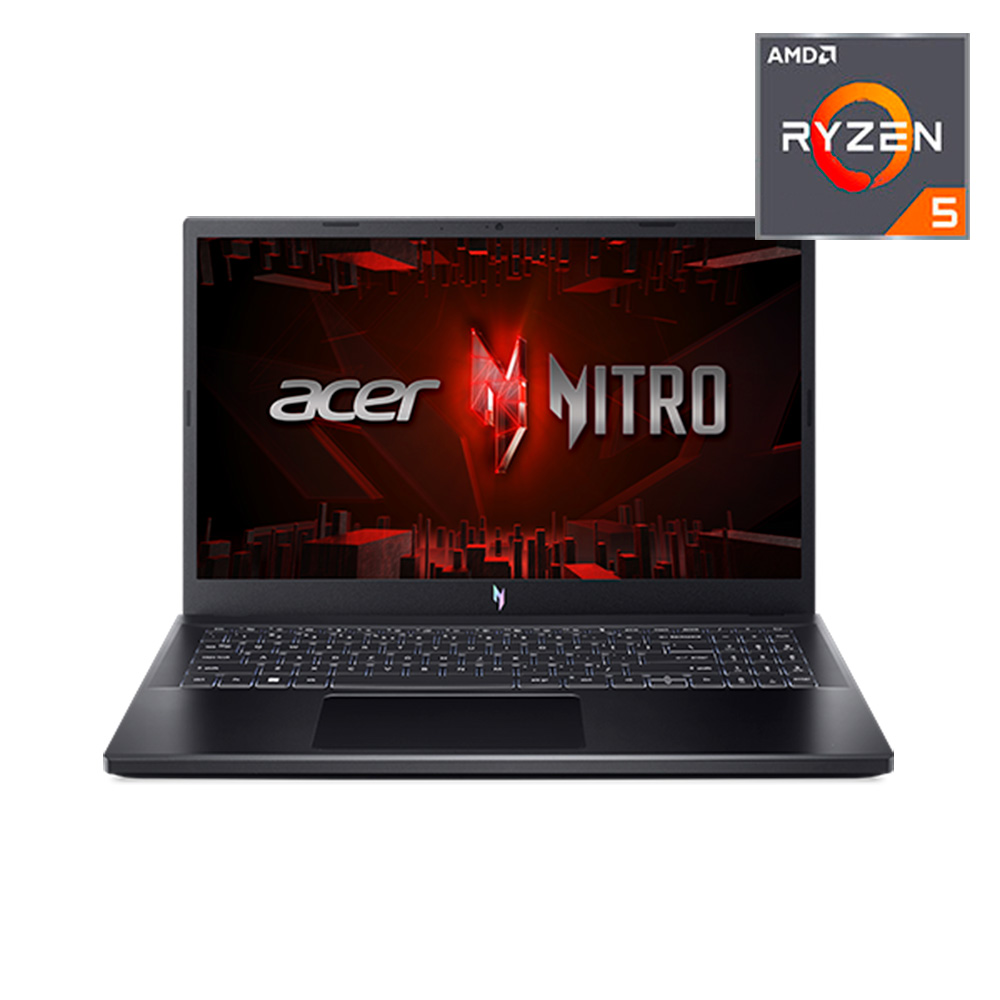 Ноутбук Acer Nitro V 15 Ryzen 5 6600H 16 GB / SSD 512GB / NVIDIA RTX 3050 6GB / NO OS / NH.QSHER.004 Ноутбук Acer Nitro V 15 Ryzen 5 6600H 16 GB / SSD 512GB / NVIDIA RTX 3050 6GB / NO OS / NH.QSHER.004