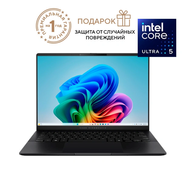 Ноутбук ASUS Vivobook S 14 / S5406SA-QD184W / 90NB15R3-M00BM0 / U5161TSUW1