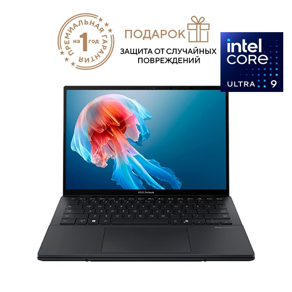 Asus ноутбугы Zenbook Duo UX8406CA-QL199W Intel Core Ultra 9 285H 32 GB / SSD 1TB / Intel Arc Graphics / Win 11 / 90NB14X1-M00AL0