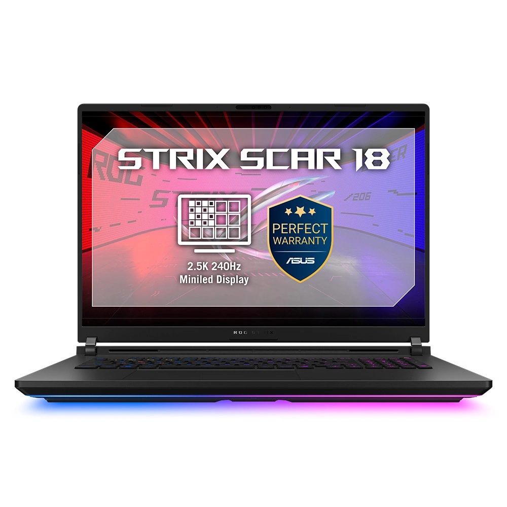 Ноутбук ASUS ROG Strix SCAR 18 / G835LX-SA022W / Intel Core Ultra 9 275HX 32 GB / SSD 1TB / RTX  5090 24GB / Windows 11 / 90NR0LF1-M000V0