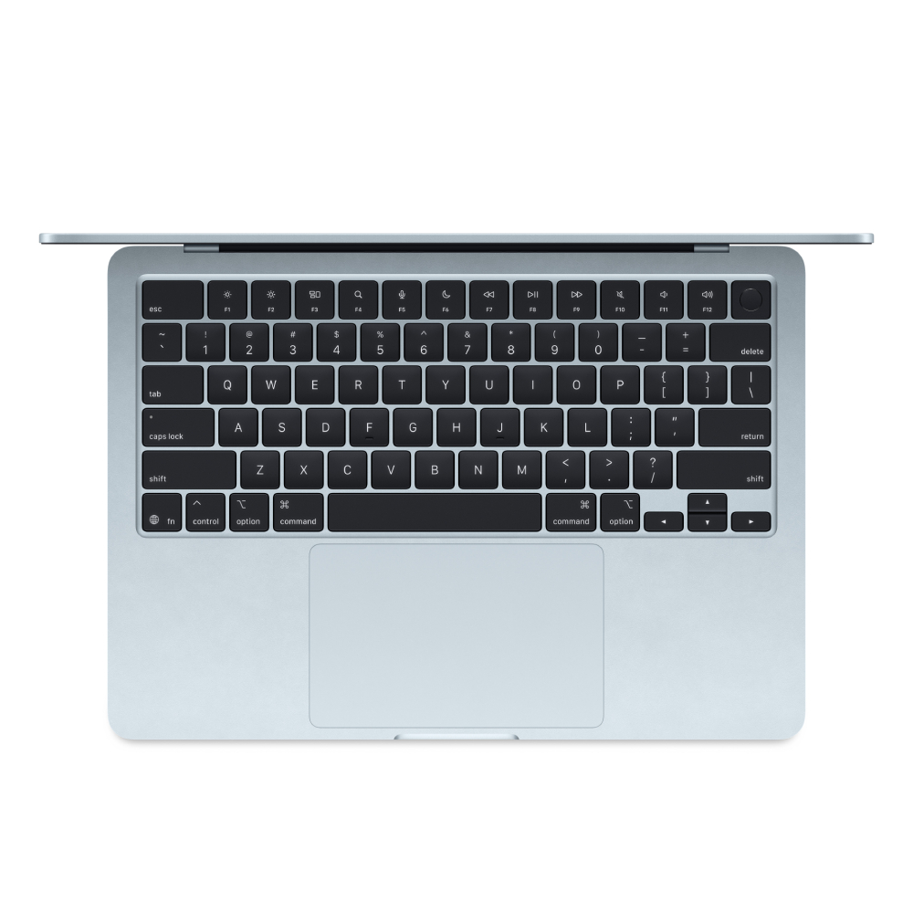 Ноутбук Apple MacBook Air 2025 M4 / 13″ / 16GB / SSD 512GB / MacOS / Sky Blue / MC6U4RU/A - фото 3