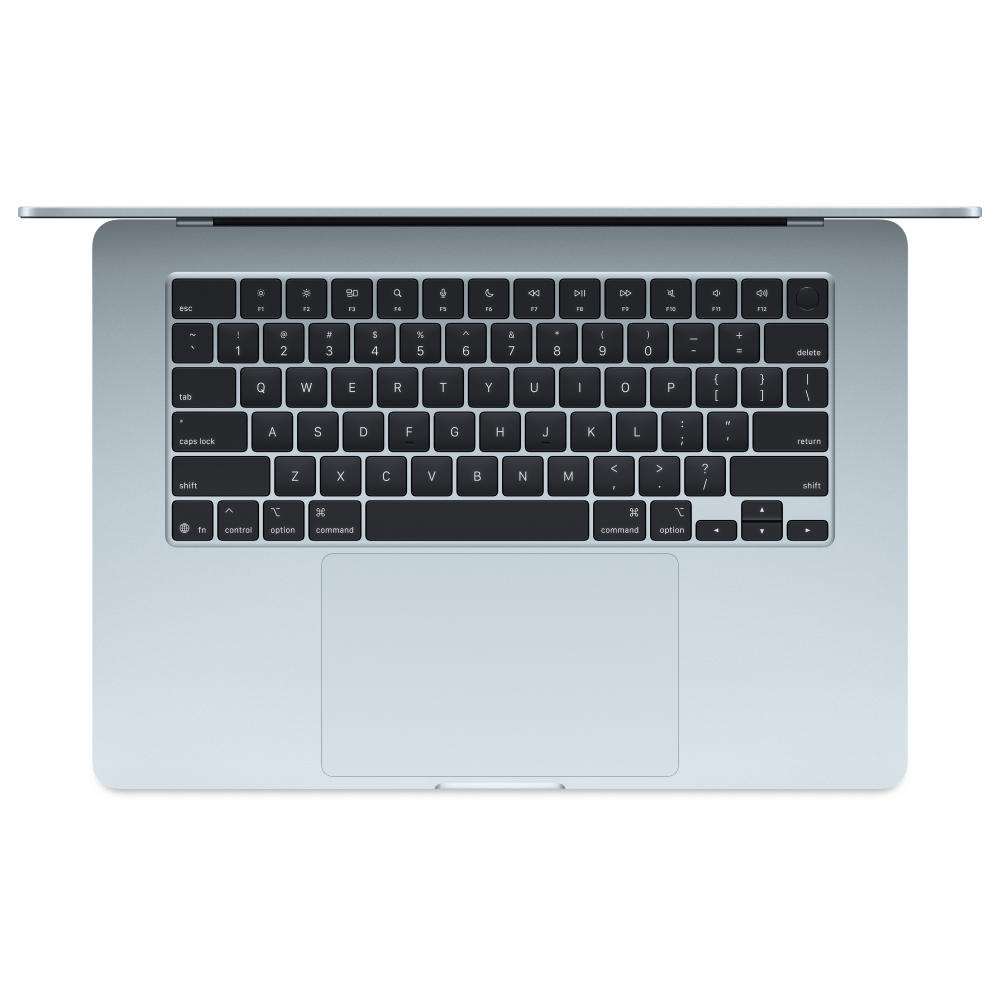 Ноутбук Apple MacBook Air 2025 M4 / 15″ / 16GB / SSD 512GB / MacOS / Sky Blue / MC7C4RU/A - фото 3