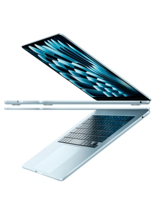 Ноутбук Apple MacBook Air 2025 M4 / 13" / 16GB / SSD 256GB / MacOS / Sky Blue / MC6T4RU/A - фото 4