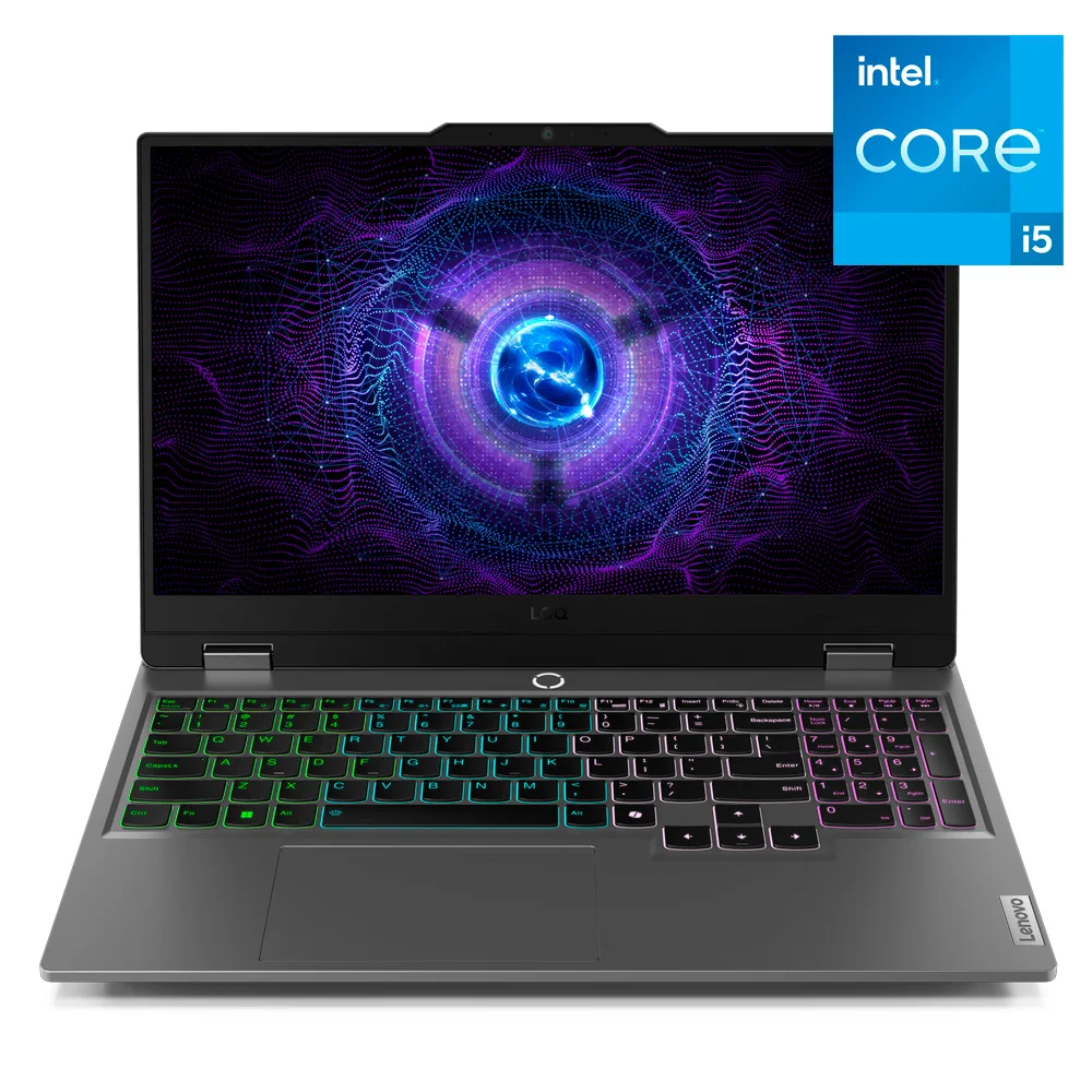 Ноутбук Lenovo LOQ 15IAX9 Core i5-12450HX 24GB / SSD 512GB / RTX 3050 / NO OS / 83GS00EMRK