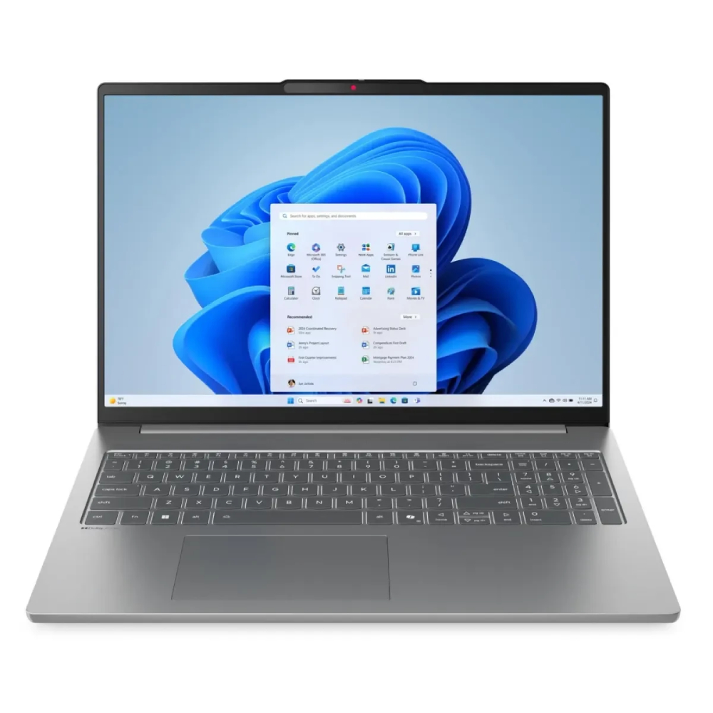 Ноутбук Lenovo IdeaPad Slim 5 16AKP10 AMD Ryzen AI 7 16GB / SSD 512GB / AMD Radeon 860M / NO OS / 83HY000RRK  - фото 2