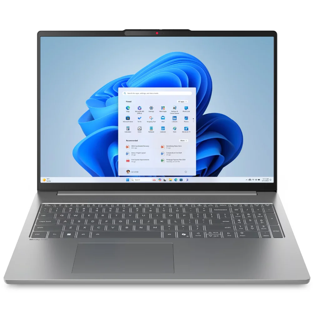 Ноутбук Lenovo IdeaPad Slim 5 16AKP10 AMD Ryzen AI 5 32GB / SSD 1TB / AMD Radeo 840M Graphics / NO OS / 83HY000SRK - фото 2