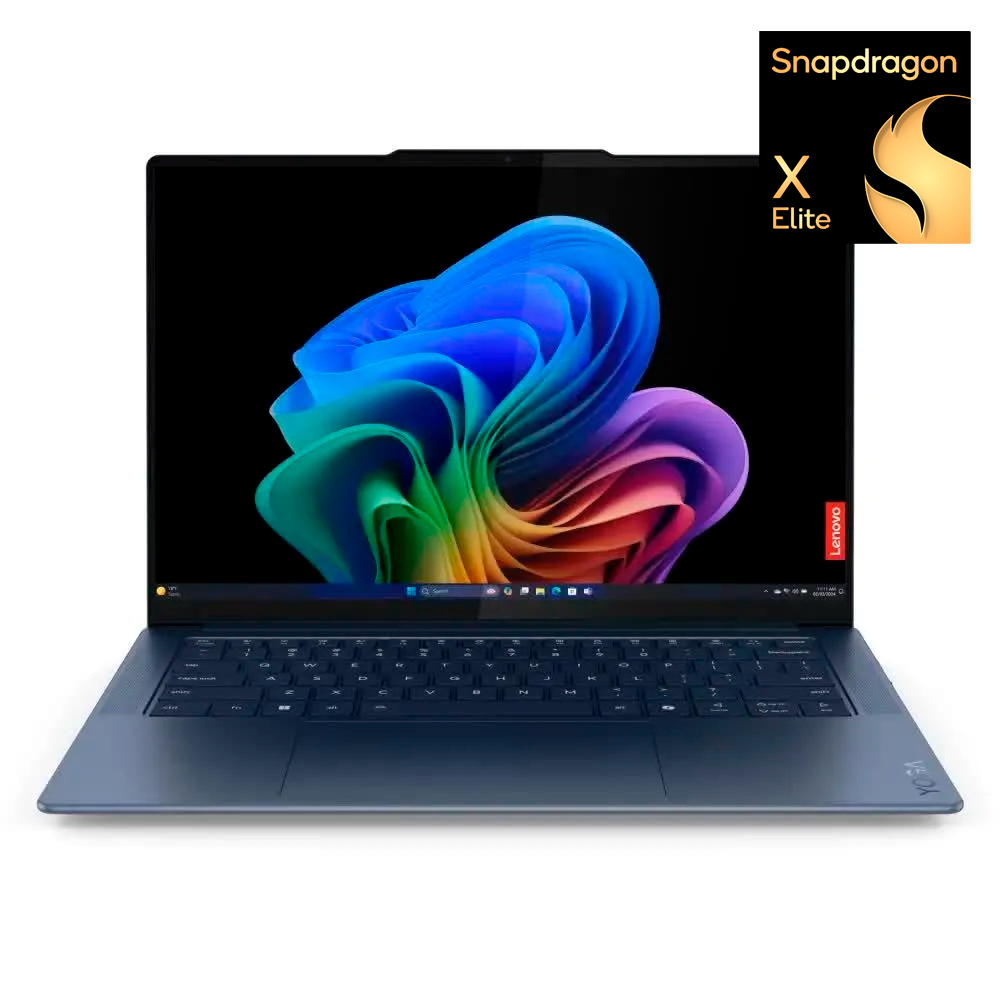 Ноутбук Lenovo Yoga S7 14Q8X9 Snapdragon X Elite X1E-78-100 32GB / SSD 1TB / Qualcomm Adreno GPU / Windows 11 / 83ED0049RK