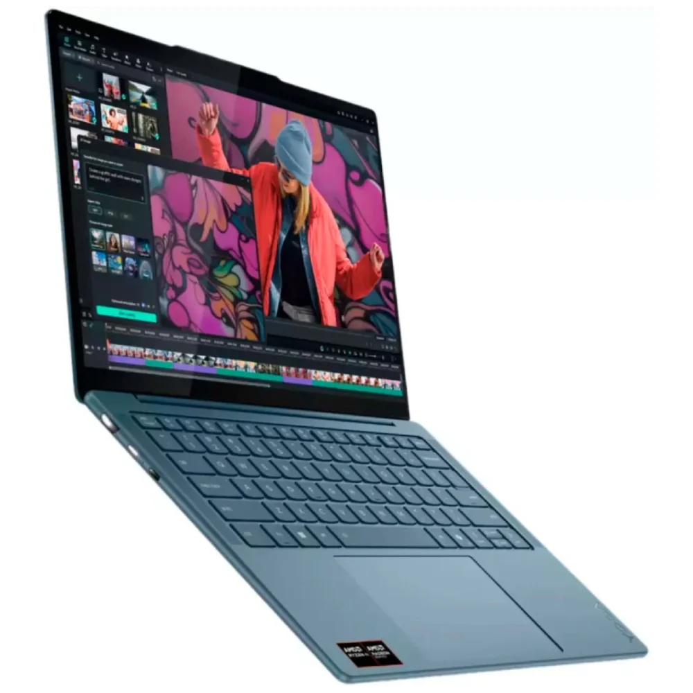 Ноутбук Lenovo Yoga Slim 7 14AKP10 AMD Ryzen AI 7 350 32GB / SSD 1TB / AMD Radeon 860M Graphics / Windows 11 / 83JY000ARK - фото 6