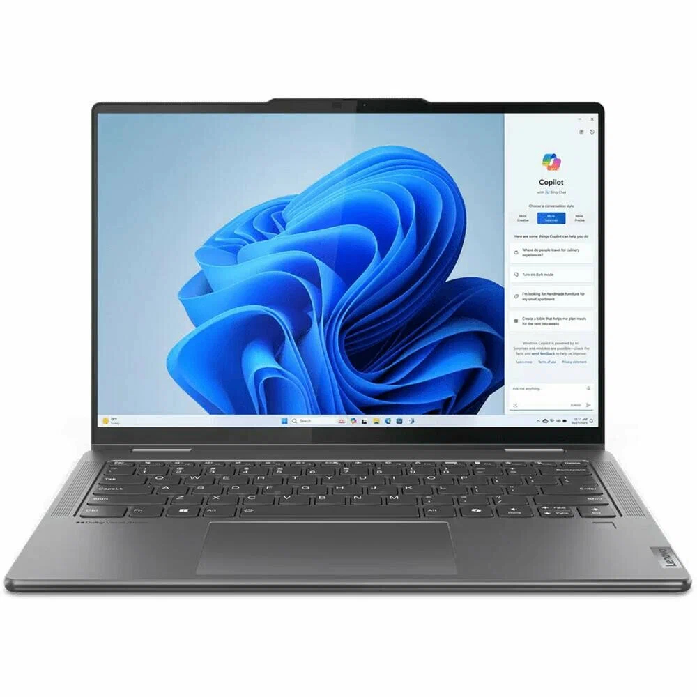 Ноутбук Lenovo Yoga 7 2-in-1 14AHP9 AMD Ryzen 5 8640HS 16GB / SSD 1TB / AMD Radeon 760M Graphics / Windows 11 / 83DK006NRK - фото 2