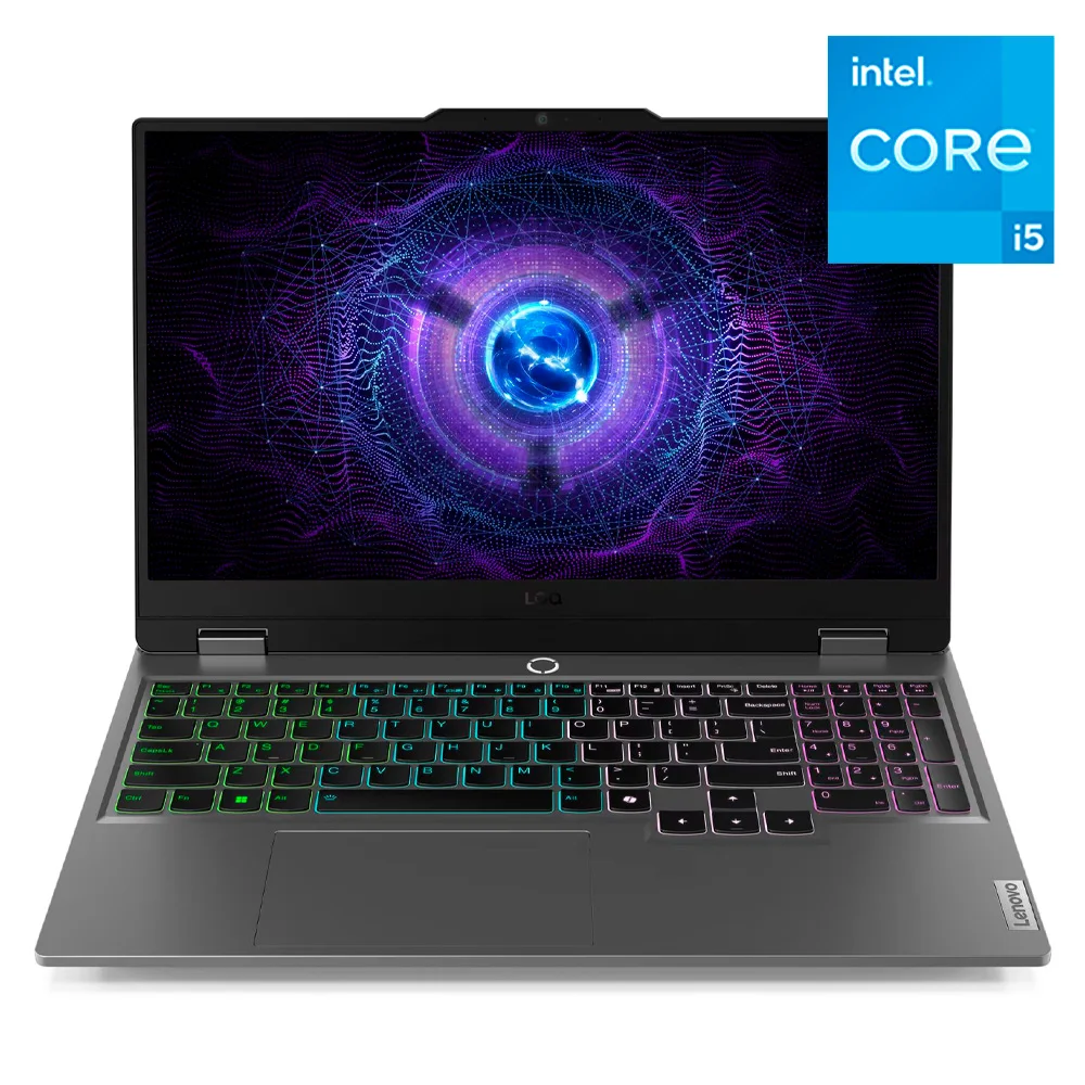 Ноутбук Lenovo LOQ 15IRX9 / Intel Core i5 / 24GB / SSD 1TB / RTX 4050 6G / NO OS / 83DV00YKRK