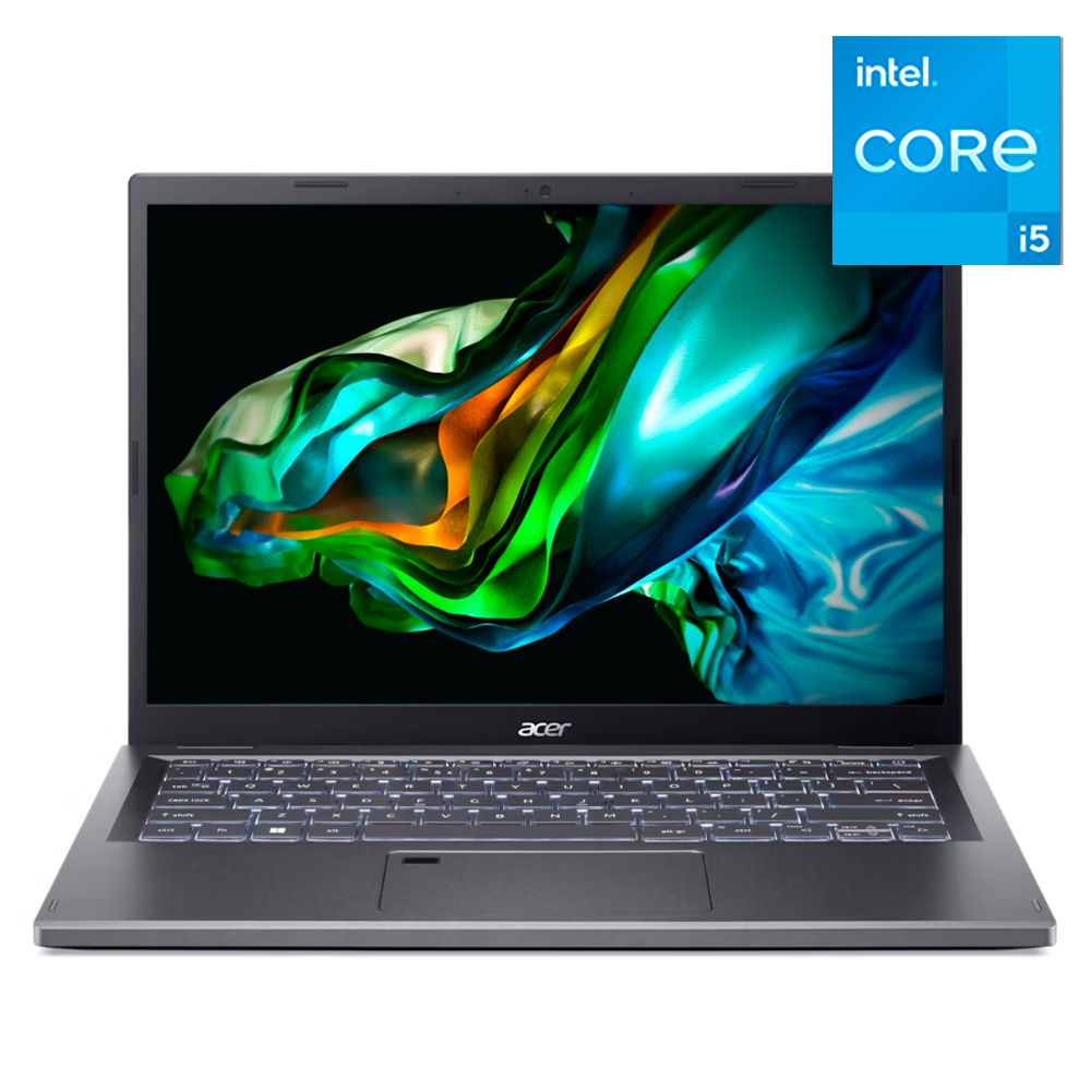 Ноутбук Acer Aspire 5 / NX.KHNER.001 / Intel Core i5 1335U / 16 GB / SSD 512GB / Intel Iris Xe Graphics / NO / OSI5165SUN