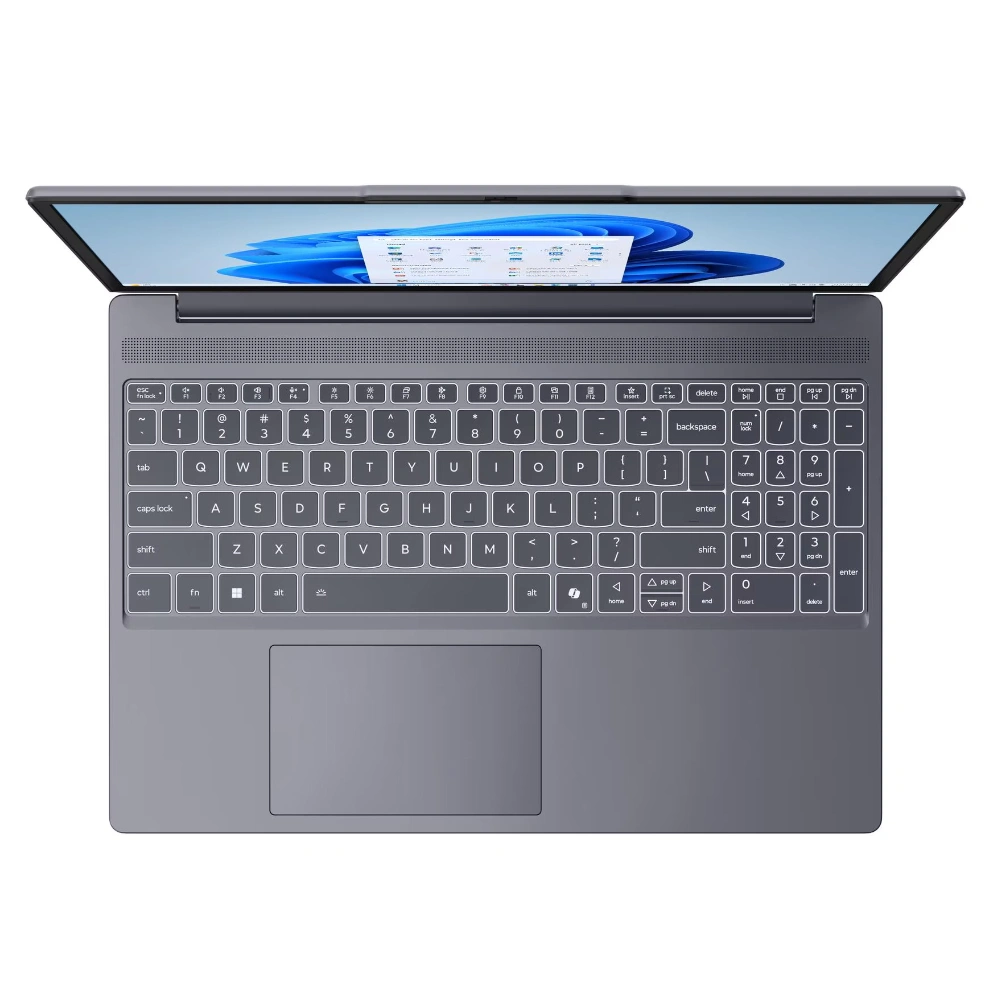 Lenovo ноутбуктері IdeaPad Slim 3 15IRH10R / Intel Core 7 240H / 16GB / SSD 1TB / Intel Graphics / NO OS / 83K4000FRK - фото 2