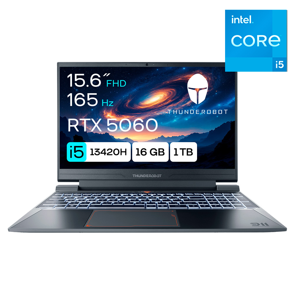 Ноутбук Thunderobot 911 X Wild Hunter G3 Pro / Intel Core i5 13420H / 16 GB / SSD 1TB / RTX 5060 8GB / NO OS / I5161TSG56N Ноутбук Thunderobot 911 X Wild Hunter G3 Pro / Intel Core i5 13420H / 16 GB / SSD 1TB / RTX 5060 8GB / NO OS / I5161TSG56N