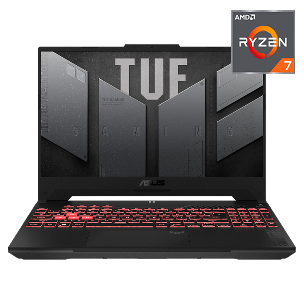 Ноутбук ASUS TUF Gaming A15 / FA506NCR-HN059 / AMD Ryzen 7 / 16 GB / SSD 512 GB / RTX 3050 4GB / NO OS / 90NR0JV7-M003Z0 Ноутбук ASUS TUF Gaming A15 / FA506NCR-HN059 / AMD Ryzen 7 / 16 GB / SSD 512 GB / RTX 3050 4GB / NO OS / 90NR0JV7-M003Z0
