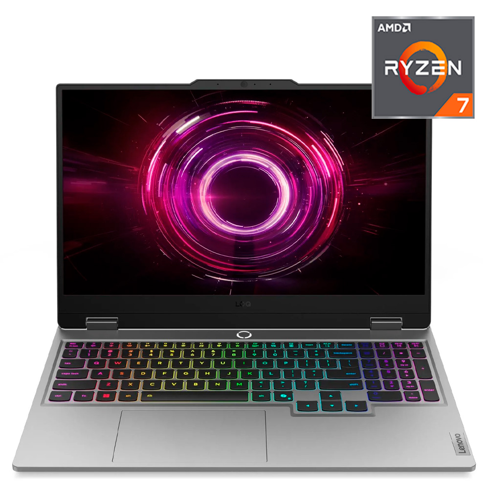 Ноутбук Lenovo LOQ 15AHP10 / 83JG000WRK / AMD Ryzen 7 250 / 16GB / SSD 1 TB / RTX 5060 8GB / NO OS / R7161TSG56N Ноутбук Lenovo LOQ 15AHP10 / 83JG000WRK / AMD Ryzen 7 250 / 16GB / SSD 1 TB / RTX 5060 8GB / NO OS / R7161TSG56N