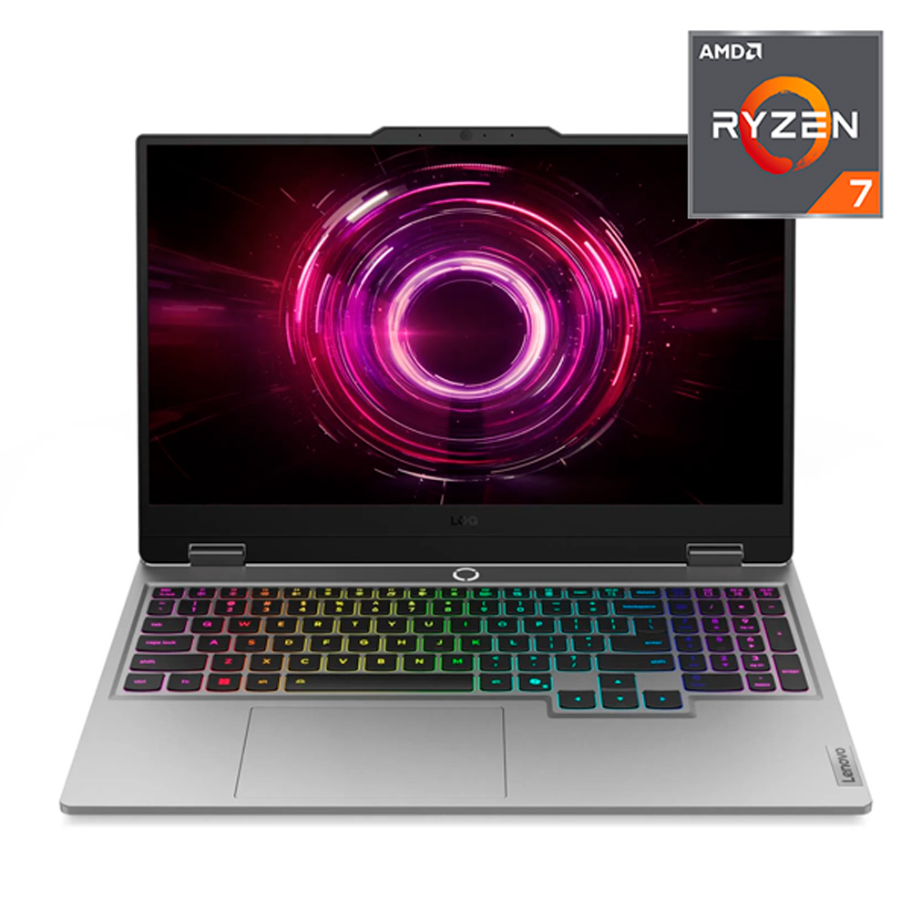 Ноутбук Lenovo LOQ 15AHP10 Ryzen 7260 16GB / SSD 1TB / GeForce RTX 5050 8GB / NO OS / 83JG000XRK Ноутбук Lenovo LOQ 15AHP10 Ryzen 7260 16GB / SSD 1TB / GeForce RTX 5050 8GB / NO OS / 83JG000XRK