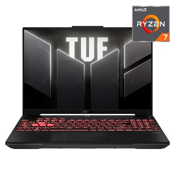 Asus ноутбуктері TUF Gaming A16 / FA607NUG-RL162 AMD Ryzen 7 7445HS / 16GB / SSD 512GB / RTX 4050 6GB / NO OS / 90NR0MU3-M009S0