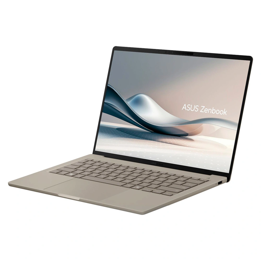 Ноутбук Asus Zenbook A14 / UX3407QA-QD408W / Snapdragon X X1-26-100 (SE) / 16GB / SSD 512GB / Qualcomm® Adreno™ GPU / Windows 11 / 90NB1501-M00RL0 - фото 4
