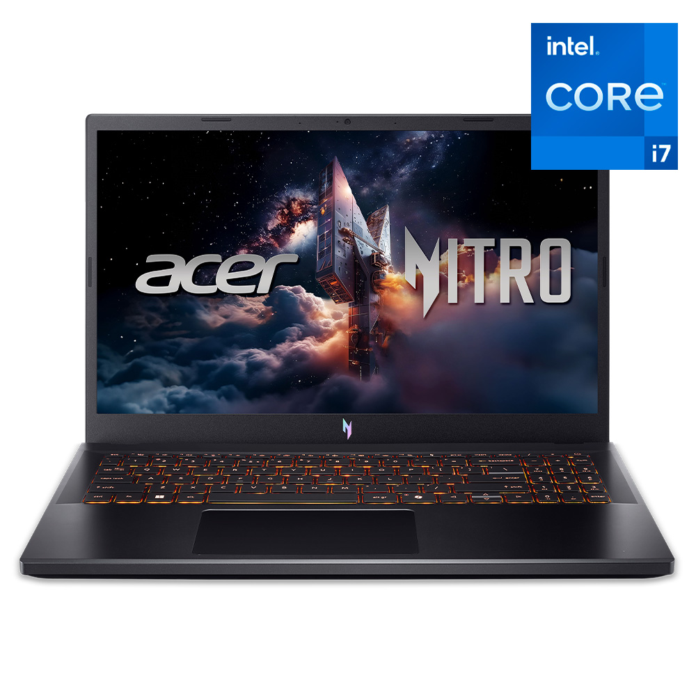 Ноутбук Acer Nitro V 15 Intel Core i7 13620H 16GB / SSD 1TB / RTX 5050 8GB / DOS / NH.QZ7ER.003