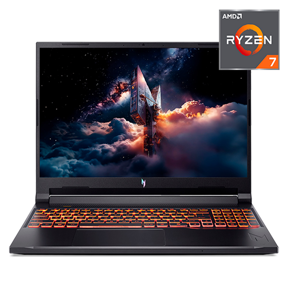 Ноутбук Acer Nitro V 16 AI AMD Ryzen 7 260 16GB / SSD 1TB / RTX 5070 8GB / DOS / NH.U1FER.002 Ноутбук Acer Nitro V 16 AI AMD Ryzen 7 260 16GB / SSD 1TB / RTX 5070 8GB / DOS / NH.U1FER.002