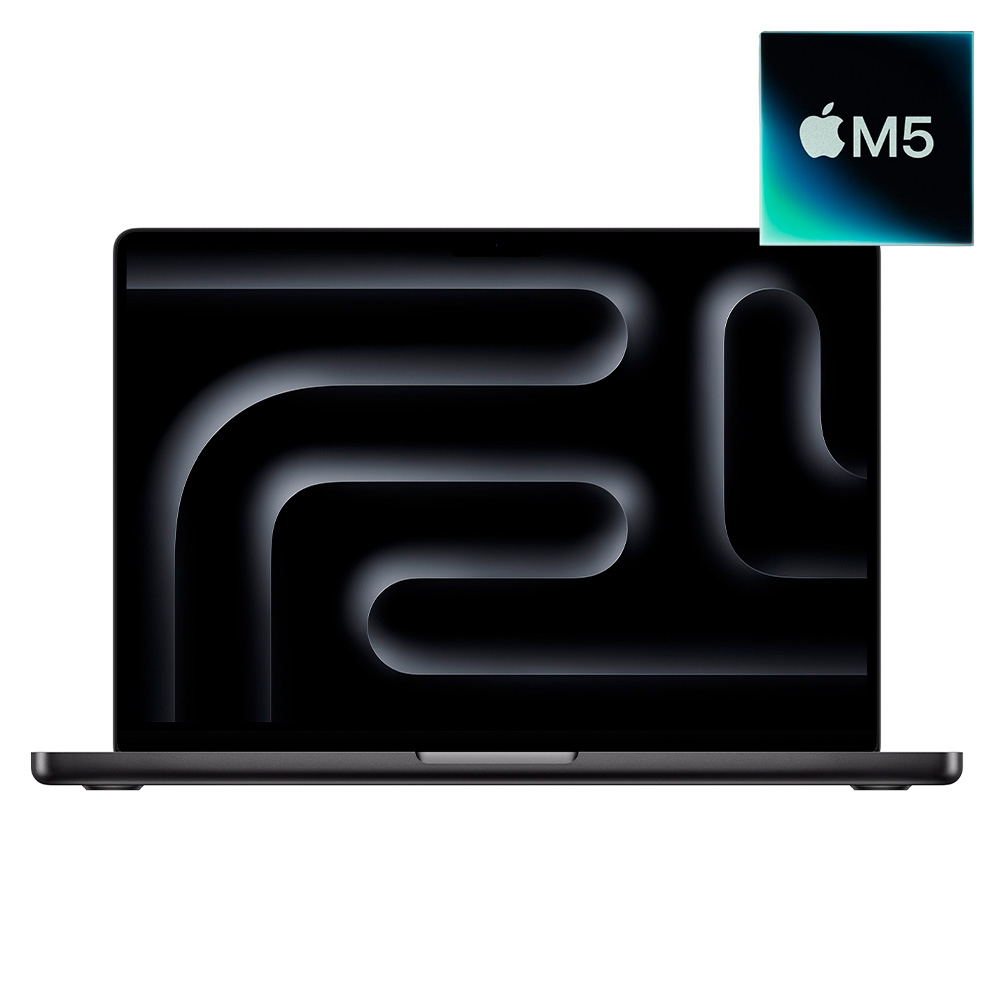 Ноутбук Apple MacBook Pro 2025 M5 / 14″ / 24 GB / SSD 1 TB / MacOS / Space Black / MDE34RU/A