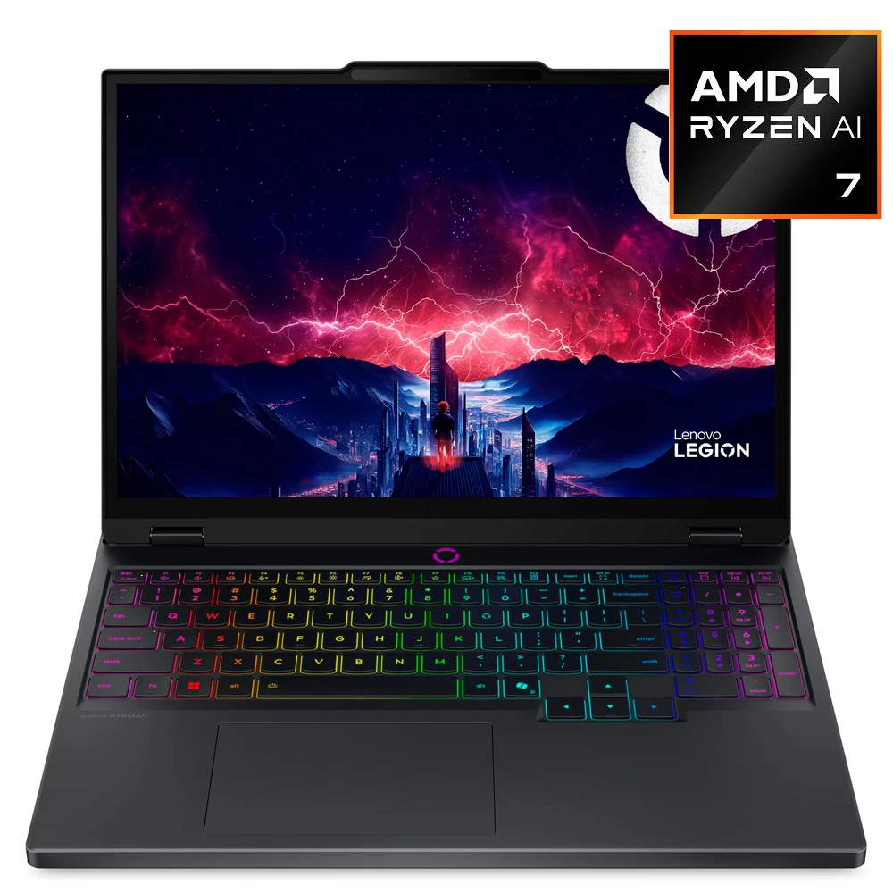 Ноутбук Lenovo Legion 5 15AKP10 Ryzen AI 7-350 32GB / SSD 1TB / RTX 5070 8GB / NO OS / 83F1003BRK