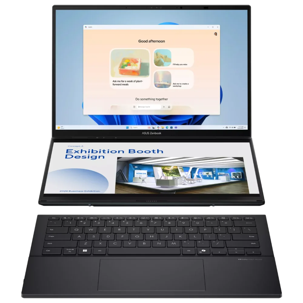 Ноутбук Asus Zenbook Duo Intel Core Ultra 9 386H 32GB / SSD 2TB / Intel Graphics / Win 11 / 90NB16V1-M00JY0 / U9322TSUW1 - фото 3