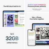 Ноутбук Apple MacBook Air 2026 M5 / 13" / 16GB / SSD 1TB / MacOS / Sky Blue / MDHJ4RU/A - фото 9