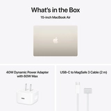 Ноутбук Apple MacBook Air 2026 M5 / 15" / 16GB / SSD 512GB /  MacOS /  Starlight / MDVD4RU/A - фото 10