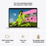 Ноутбук Apple MacBook Air 2026 M5 / 15" / 16GB / SSD 512GB /  MacOS /  Starlight / MDVD4RU/A - фото 6