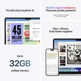 Ноутбук Apple MacBook Air 2026 M5 / 15" / 16GB / SSD 512GB / MacOS / Midnight / MDVH4RU/A - фото 9