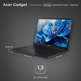 Acer Gadget ноутбугы ETBook Air M14H Ryzen 5 6600H 16 GB / SSD 512GB / AMD Radeon Graphics / Win 11 / ZL.OTH11.03N - фото 11