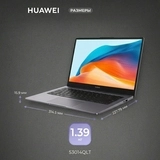 Ноутбук HUAWEI MateBook D 14 MendelG-W5611D Core i5 13420P 16GB / SSD 1TB / UHD Graphics / DOS / 53014QLT - фото 20