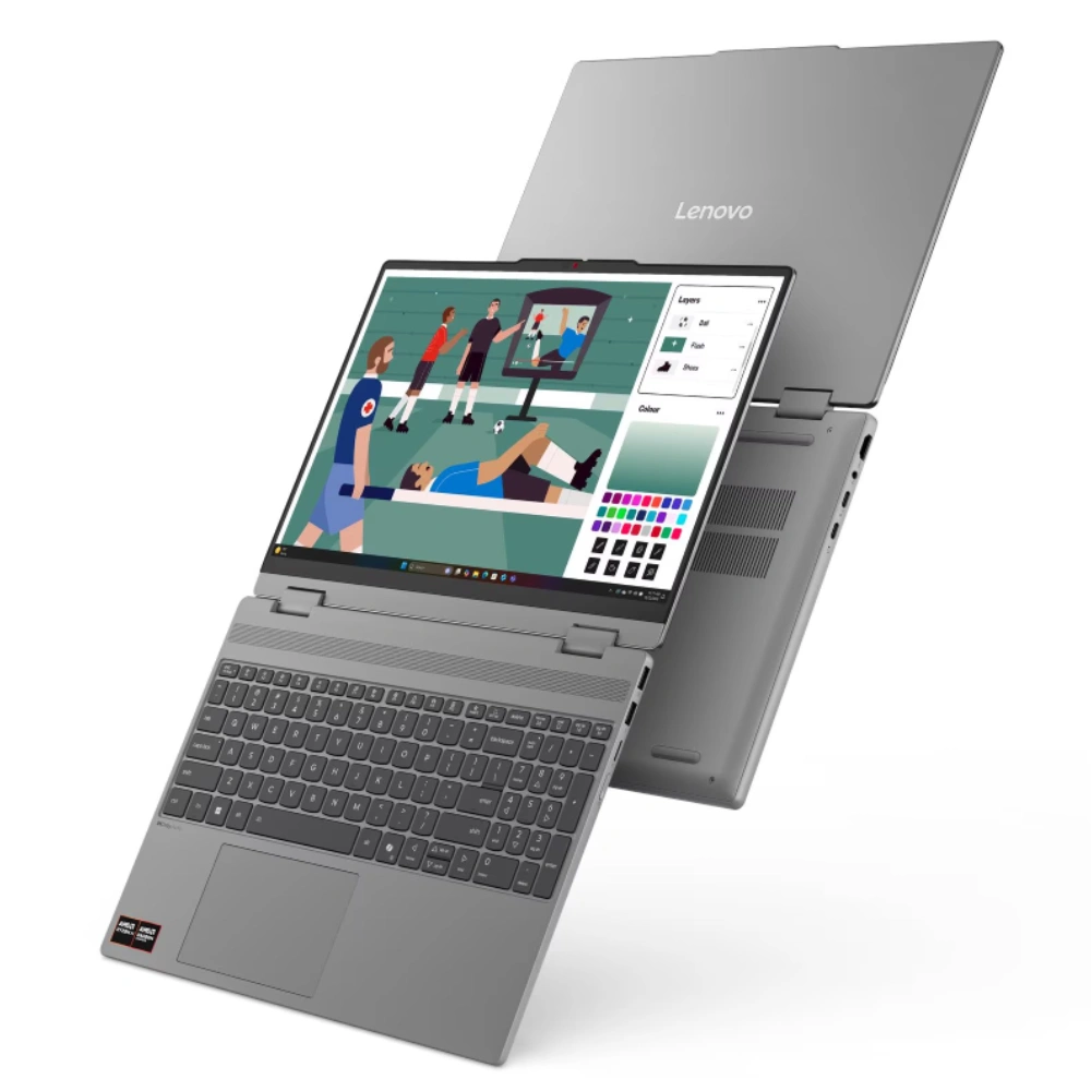Ноутбук Lenovo IdeaPad 5 2-in-1 15AGP11 AMD Ryzen AI 5 430 32GB / SSD 512GB / Integrated AMD Radeon 840M Graphics / NO OS / 83UM0034RK - фото 14