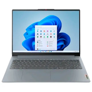 Ноутбук Lenovo IdeaPad Slim 3 15AMN8 / AMD Ryzen 5 40 / 16GB / SSD 512GB / Radeon Graphics 610M / NO OS / 82XQ01SLRK - фото 2
