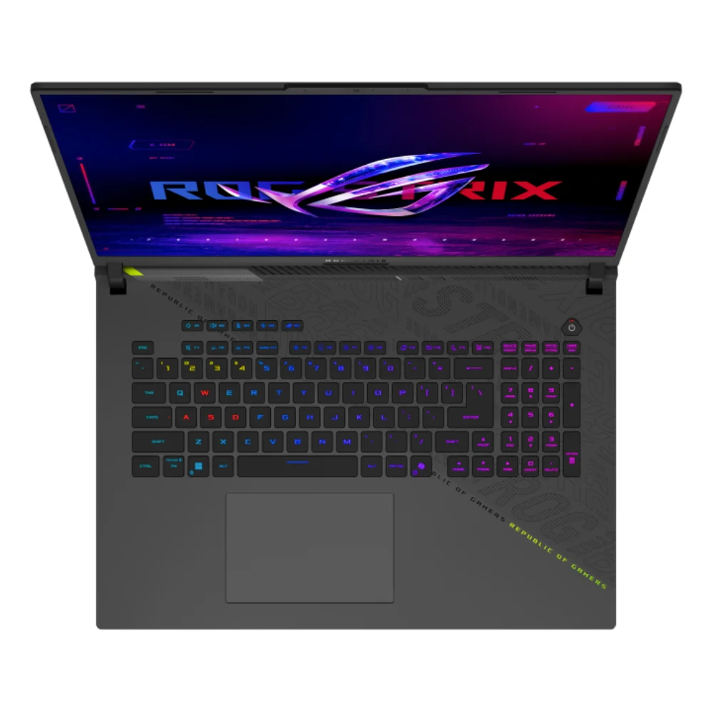 Ноутбук Asus ROG Strix G18 AMD Ryzen 9 8940HX 16GB / SSD 512GB / RTX 5060 8GB / Win 11 Home / 90NR0L29-M006E0 / R9165SG56W11H - фото 4