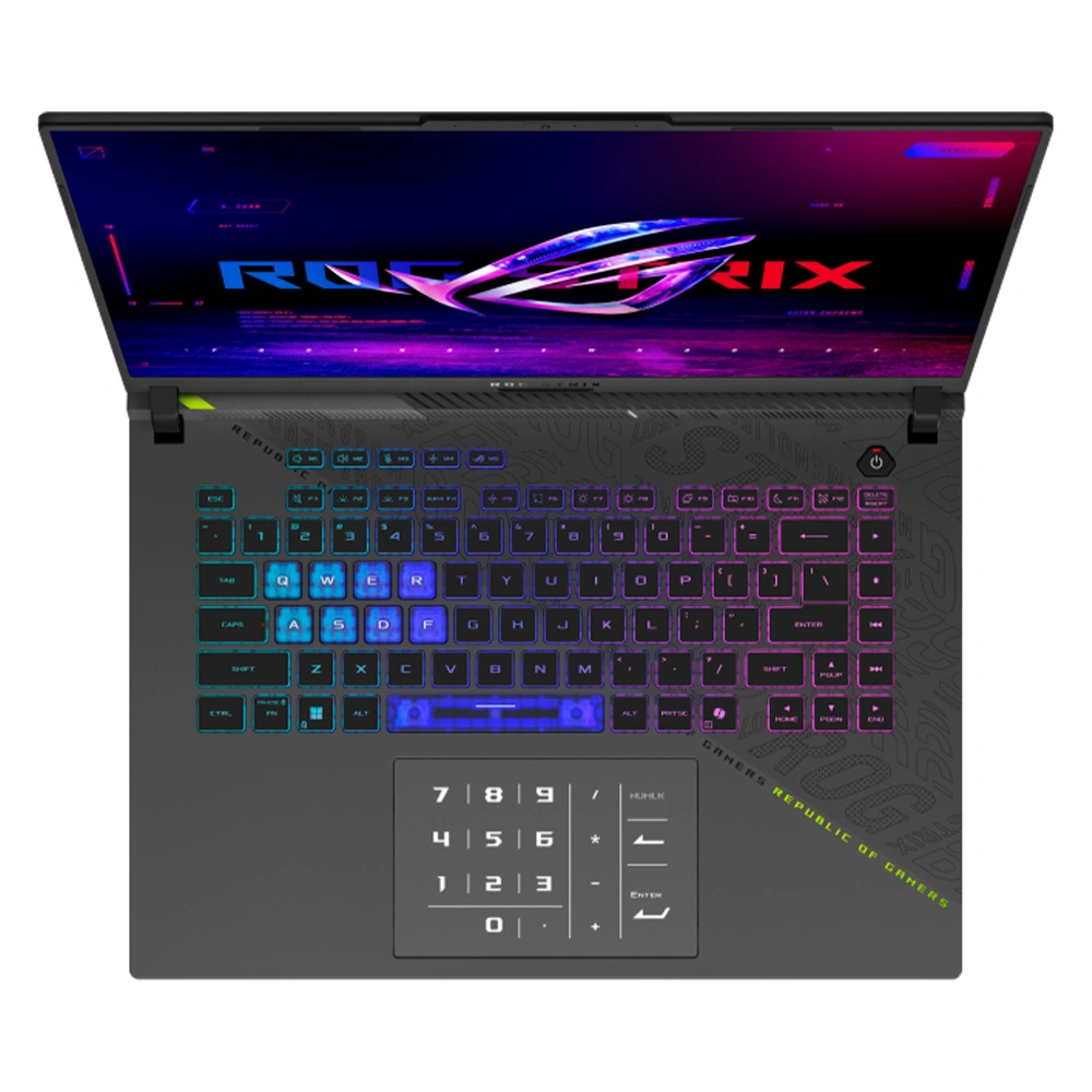 Ноутбук Asus ROG Strix G16 AMD Ryzen 9 8940HX 16 GB / SSD 512GB / RTX 5070 8GB / Windows 11 Home / 90NR0NJ7-M00AZ0 - фото 6