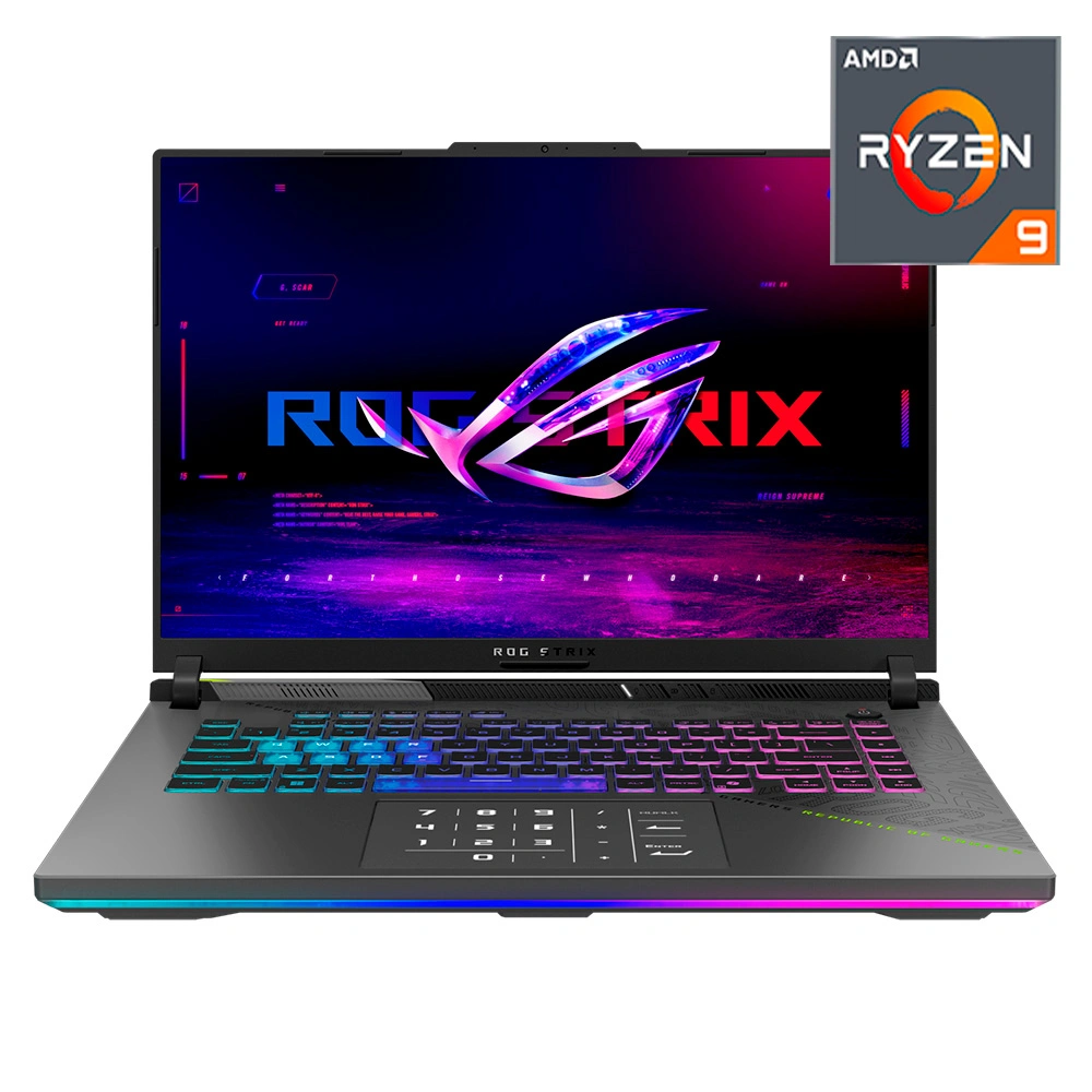 Ноутбук Asus ROG Strix G16 AMD Ryzen 9 8940HX 16 GB / SSD 512GB / RTX 5070 8GB / Windows 11 Home / 90NR0NJ7-M00AZ0