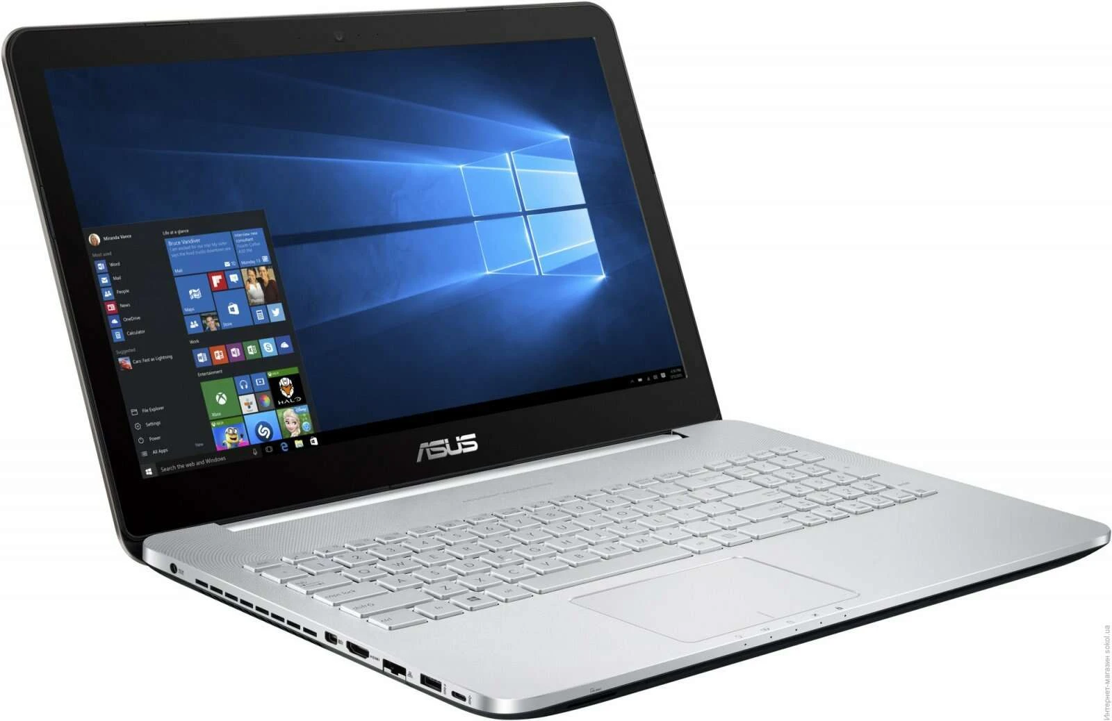 Ноутбук Asus N552VW-FY033T (90NB0AN1-M00330) - фото 4