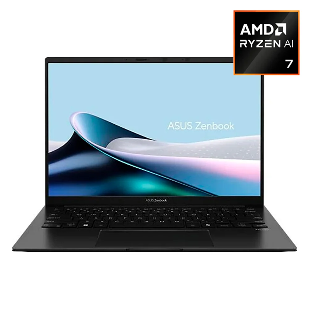 Ноутбук Asus Zenbook 14 Ryzen AI 7 16GB / SSD 512GB / AMD Radeon Graphics / Win 11 / 90NB17R1-M00KM0