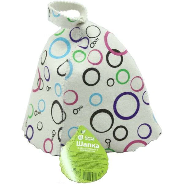 Шапка Банные Штучки с орнаментом 40136