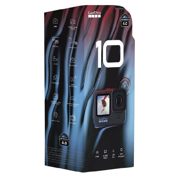 Экшн-камера GoPro Hero 10 CHDHX-101-RW Black - фото 20