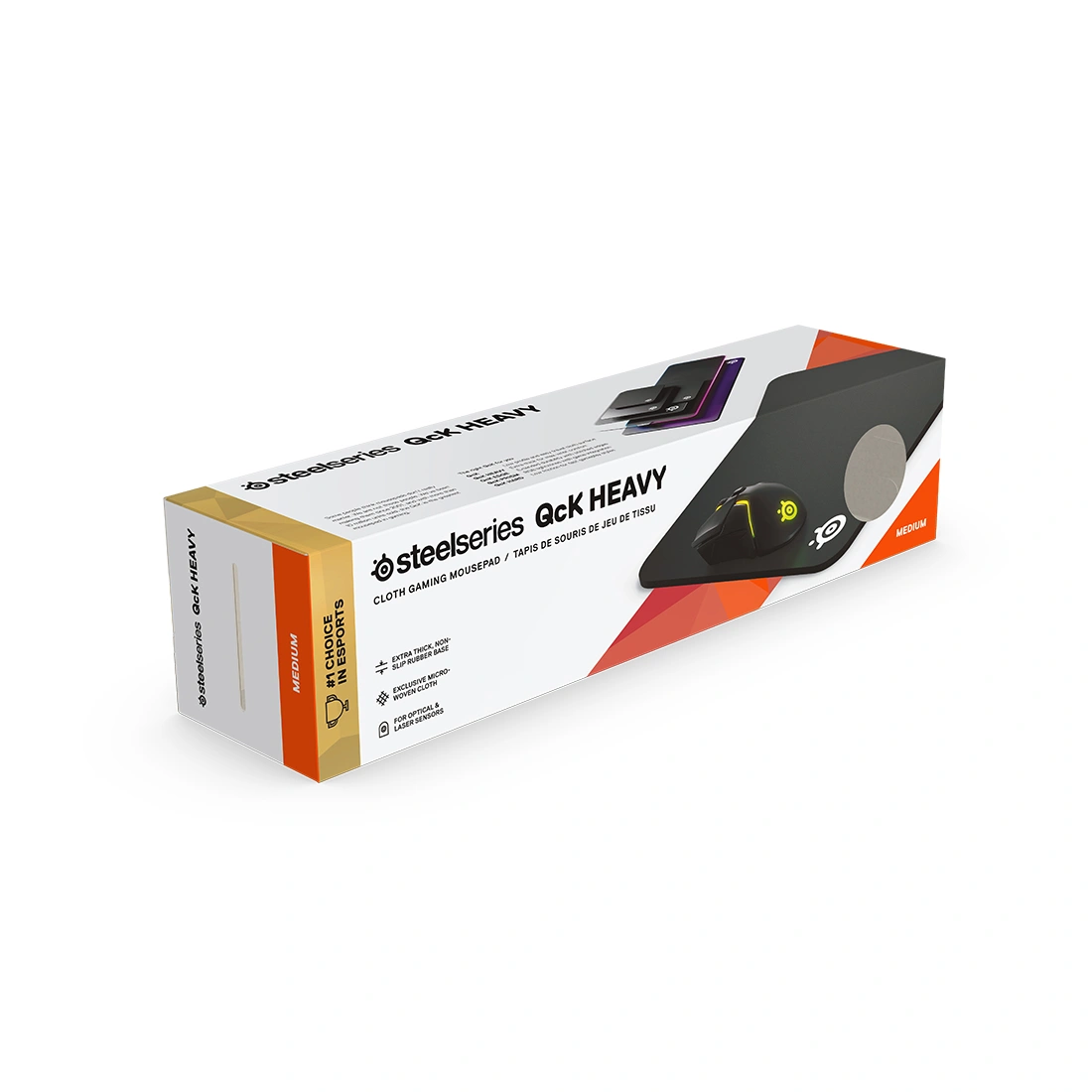 Коврик для компьютерной мыши Steelseries QCK Heavy - M 2020 Edition  - фото 6